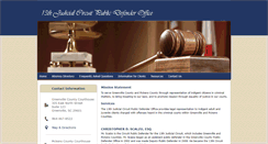 Desktop Screenshot of greenvilledefender.com